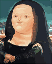 Laden Sie das Bild in den Galerie-Viewer, Malen nach Zahlen für Erwachsene | Mona Lisa abstrakt | Figured'Art