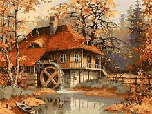 Laden Sie das Bild in den Galerie-Viewer, Malen nach Zahlen für Erwachsene | Wassermühle | Figured'Art