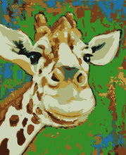 Laden Sie das Bild in den Galerie-Viewer, Malen nach Zahlen für Kinder | Niedliche Giraffe 2 | Figured'Art