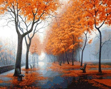 Laden Sie das Bild in den Galerie-Viewer, Malen nach Zahlen für Erwachsene | Landschaft im Nebel | Figured'Art