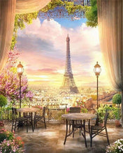 Laden Sie das Bild in den Galerie-Viewer, Malen nach Zahlen für Erwachsene | Romantische Landschaft in Paris | Figured'Art