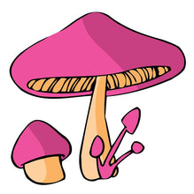 Laden Sie das Bild in den Galerie-Viewer, Malen nach Zahlen für Kinder | Pinke Pilze | Figured'Art