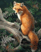 Laden Sie das Bild in den Galerie-Viewer, Malen nach Zahlen für Erwachsene | Fuchs im Wald | Figured'Art