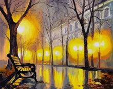 Laden Sie das Bild in den Galerie-Viewer, Malen nach Zahlen Erwachsene Straße im Winter Figured'Art