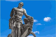 Laden Sie das Bild in den Galerie-Viewer, Malen nach Zahlen für Erwachsene | Statue unter blauem Himmel | Figured'Art