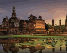 Laden Sie das Bild in den Galerie-Viewer, Malen nach Zahlen für Erwachsene | Tempel in Thailand | Figured'Art