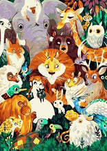 Laden Sie das Bild in den Galerie-Viewer, Malen nach Zahlen für Erwachsene | Vereinigte Tiere | Figured'Art