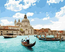 Laden Sie das Bild in den Galerie-Viewer, Malen nach Zahlen für Erwachsene | Sonniges Venedig | Figured'Art