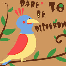 Laden Sie das Bild in den Galerie-Viewer, Malen nach Zahlen für Kinder | Vogel auf Ast | Figured'Art