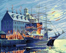 Laden Sie das Bild in den Galerie-Viewer, Malen nach Zahlen für Erwachsene | Startbereites Segelboot | Figured'Art
